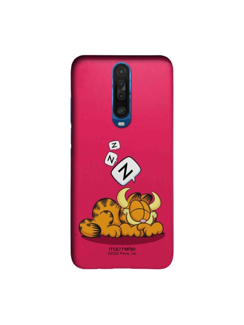 

macmerise Pink & Orange Sleepy Devil Printed Xiaomi Poco X2 Back Case