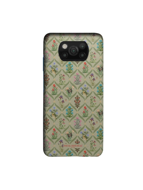 

macmerise Green & Blue Payal Singhal Mughal Motifs Xiaomi Poco X3 Back Cover
