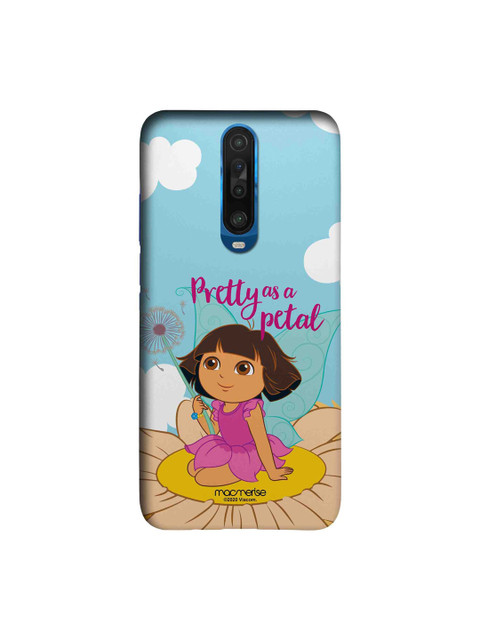 

macmerise Blue & Pink Pretty Dora Printed Xiaomi Poco X2 Sleek Back Cover
