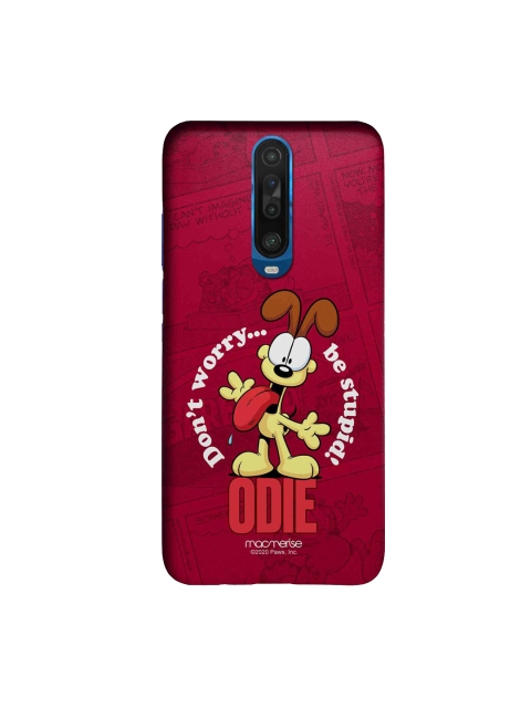 

macmerise Red & Yellow Odie Dont Worry Sleek Xiaomi Poco X2 Back Case