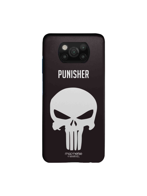 

macmerise Black & White Punisher Symbol Xiaomi Poco X3 Back Cover