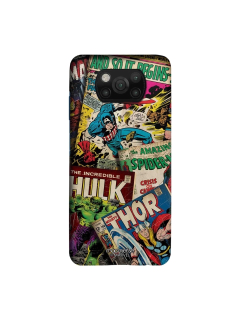 

macmerise Green & Red Marvel Comics Collection PrintedXiaomi Poco X3 Back Case