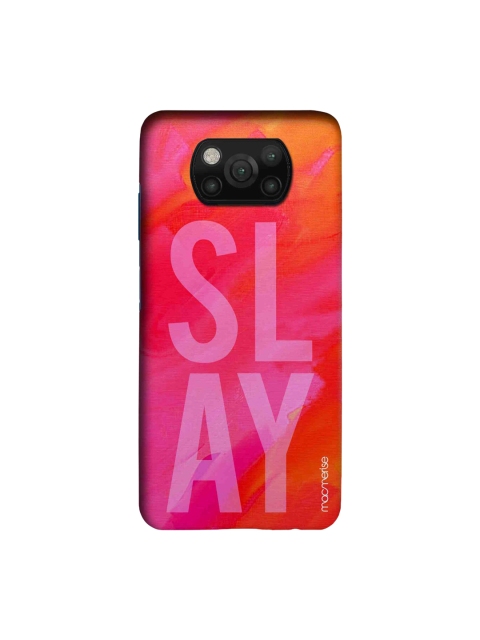 

macmerise Pink & Orange Slay Sleek Xiaomi Poco X3 Case