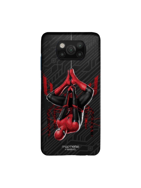 

macmerise Black & Red Spiderman Tingle Sleek Xiaomi Poco X3 Back Case