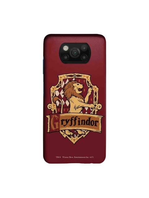 

macmerise Maroon & Yellow Harry Potter Crest Gryffindor Sleek Xiaomi Poco X3 Case