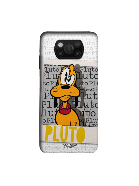

macmerise White & Yellow Hello Mr Pluto Sleek Xiaomi Poco X3 Case