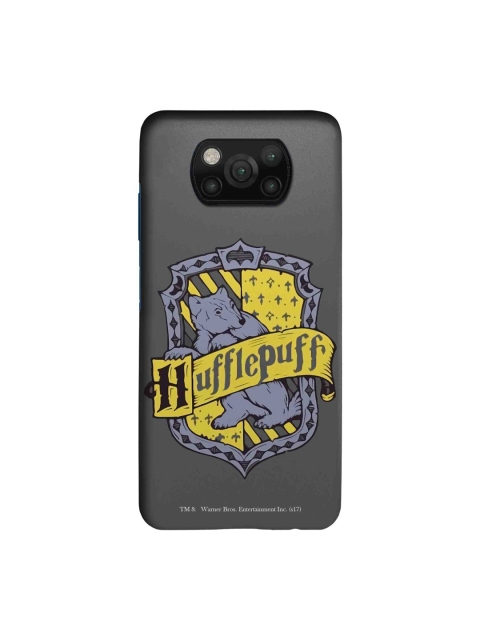 

macmerise Grey & Yellow Crest Hufflepuff Sleek Xiaomi Poco X3 Case