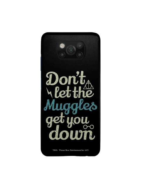 

macmerise Black & White Harry Potter Muggle Theory Xiaomi Poco X3 Sleek Back Case