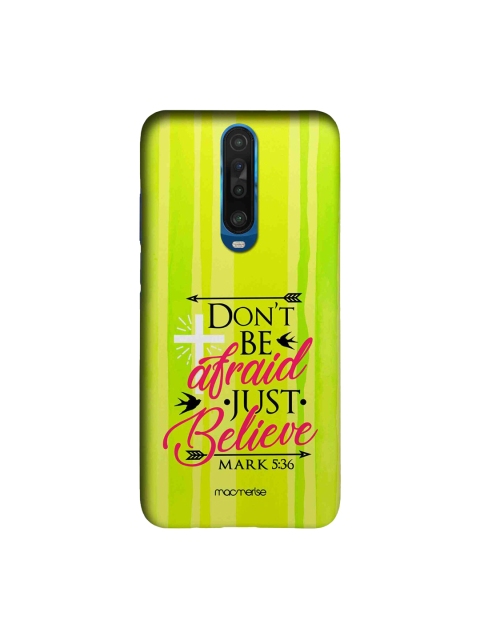 

macmerise Green & Red Just Believe Sleek Xiaomi Poco X2 Case