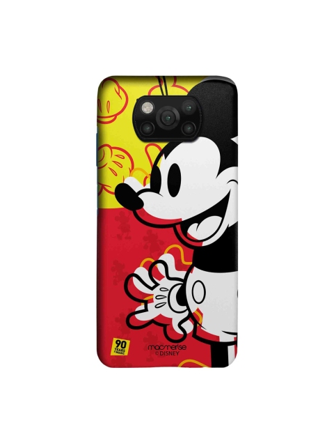 

macmerise Red & Yellow Mickey Xiaomi Poco X3 Sleek Back Case
