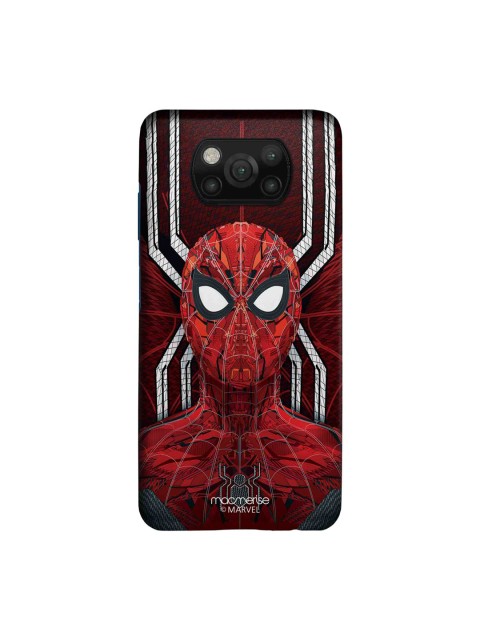

macmerise Red & Black Spiderman Stance Xiaomi Poco X3 Sleek Back Case