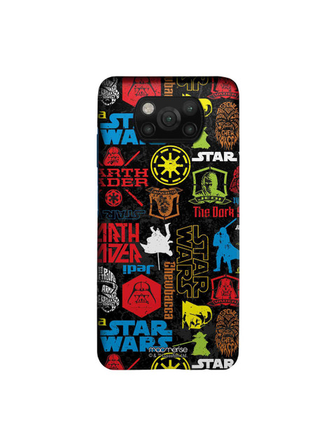 

macmerise Red & Blue Star Wars Mashup Xiaomi Poco X3 Sleek Back Case