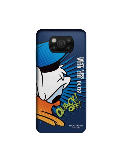 

macmerise Blue & White Quack Off Xiaomi Poco X3 Sleek Back Case