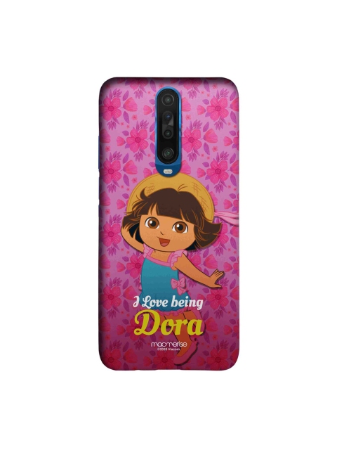 

macmerise Pink & Blue Lovely Dora Xiaomi Poco X2 Back Cover