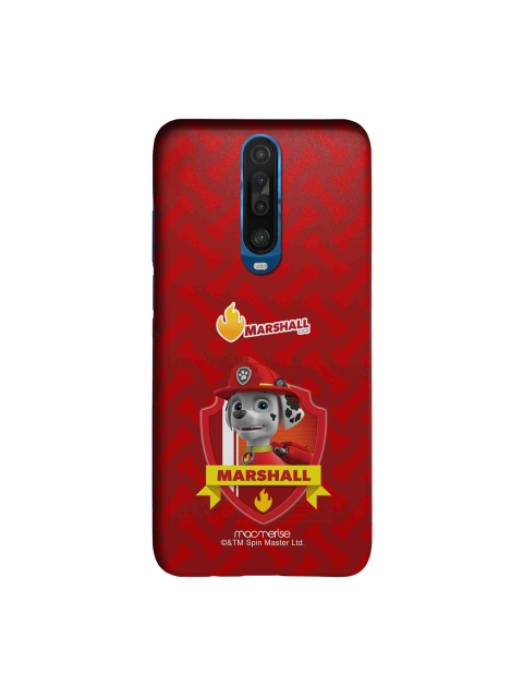

macmerise Red & Grey Marshall Paw Patrol Xiaomi Poco X2 Back Cover