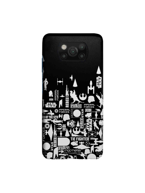 

macmerise Black & White Star Wars Era Xiaomi Poco X3 Back Cover