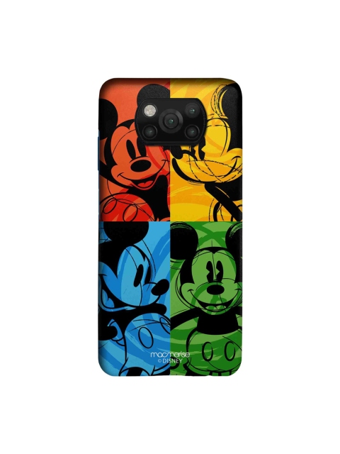 

macmerise Green & Yellow Shades Of Mickey Sleek Xiaomi Poco X3 Back Case