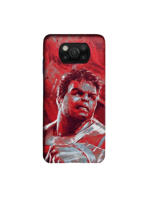 

macmerise Red & Grey Charcoal Art Hulk Xiaomi Poco X3 Sleek Mobile Case