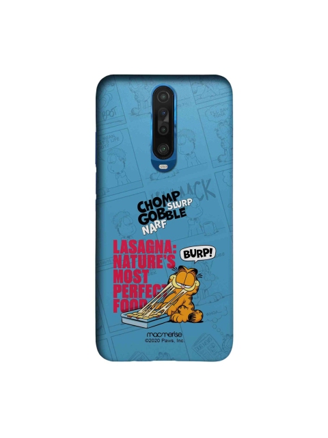 

macmerise Blue & Red Perfect Food Printed Xiaomi Poco X2 Sleek Back Cover