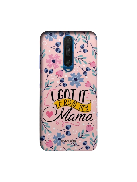 

macmerise Pink & Blue From My Mama Xiaomi Poco X2 Sleek Back Case
