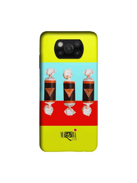 

macmerise Yellow & Red Masaba Cone Candy Xiaomi Poco X3 Sleek Back Case