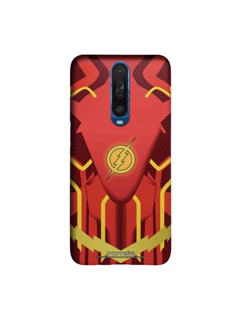 

macmerise Red & Yellow Suit Up Flash Printed Xiaomi Poco X2 Sleek Back Cover