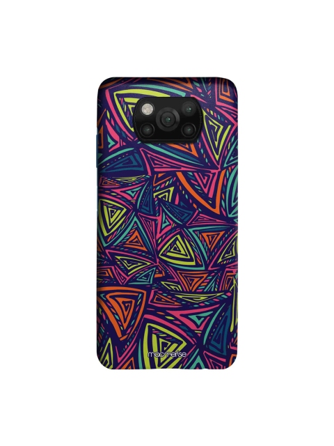

Macmerise Violet & Red Neon Angles Xiaomi Poco X3 Back Case