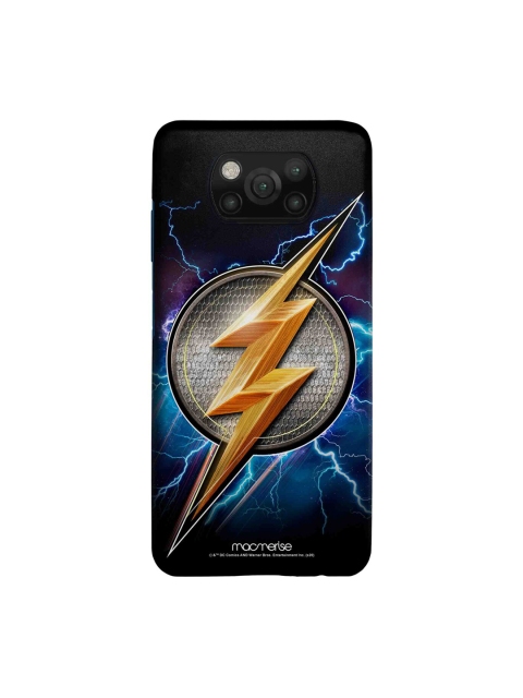 

Macmerise Black & Gold Flash Logo Xiaomi Poco X3 Back Case