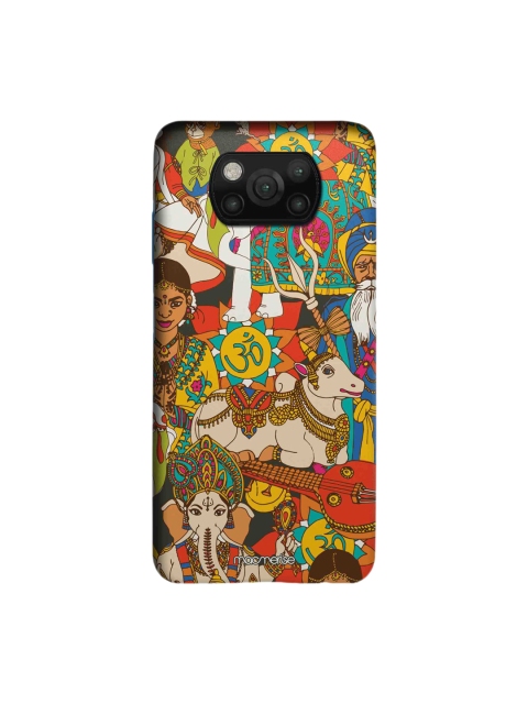 

macmerise Blue & White Namaste India Xiaomi Poco X3 Back Cover