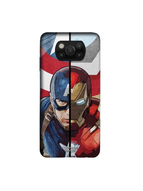 

macmerise Red & Blue Man vs Machine Xiaomi Poco X3 Sleek Back Case