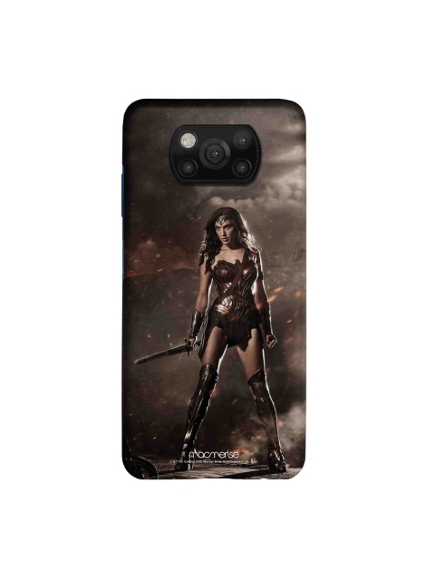 

macmerise Brown & Beige Lethal Wonder Woman Printed Xiaomi Poco X3 Back Case