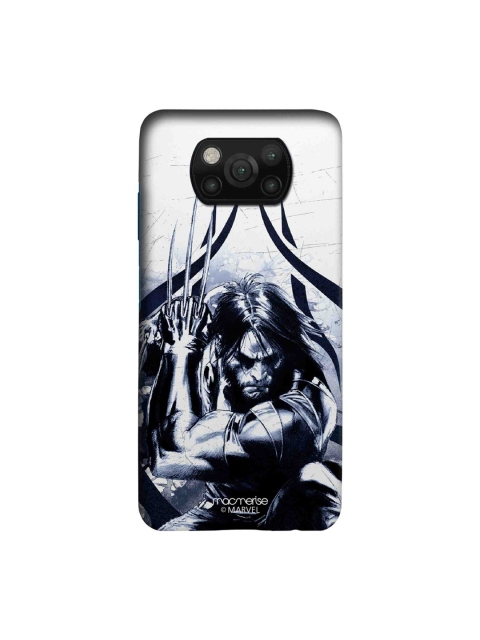 

macmerise White & Black Lethal Logan Printed Xiaomi Poco X3 Sleek Back Cover