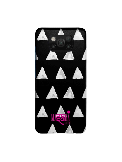 

macmerise Black & White Masaba Cone Sleek Xiaomi Poco X3 Mobile Back Case