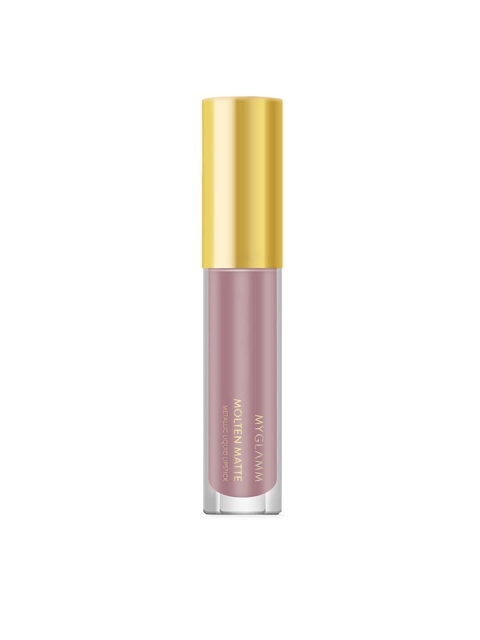 

MyGlamm Women Molten Matte Metallic Liquid Lipstick, Pink