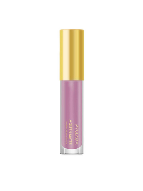 

MyGlamm Women Pink Molten Matte Metallic Liquid Lipstick 3 ml