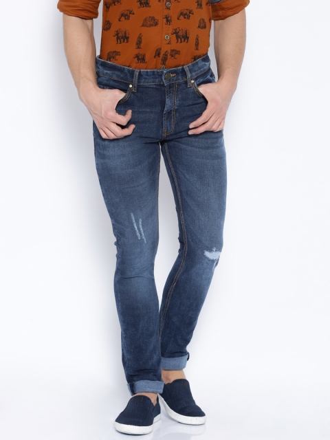 

Locomotive Blue Super-Slim Stretchable Jeans