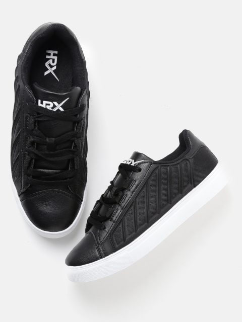 

HRX by Hrithik Roshan Men Black Sneakers