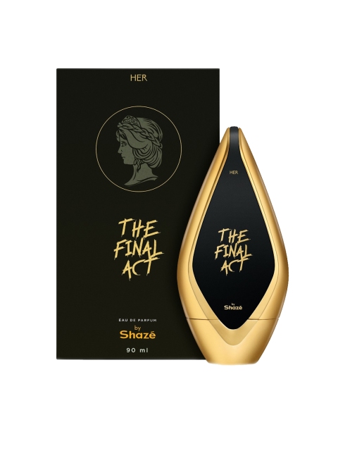 

shaze Women Perfume 90 ml, Gold