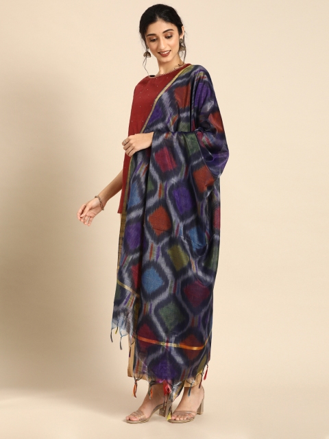

Shaily Multicoloured Printed Dupatta, Multi
