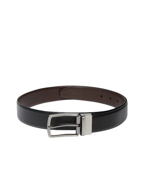 

Park Avenue Men Black & Brown Solid Reversible Leather Belt