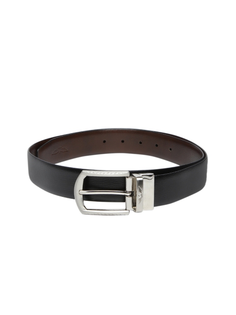 

Park Avenue Men Black & Brown Solid Reversible Leather Belt