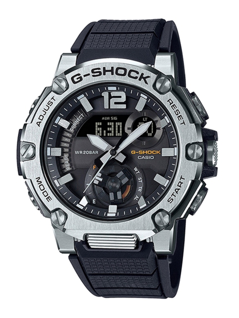 

CASIO Men Black Analogue and Digital Watch G1077