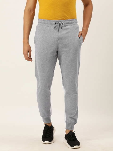 

INVICTUS Men Grey Melange Solid Joggers