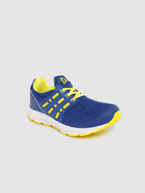

Provogue Boys Blue Woven Design Running Shoes