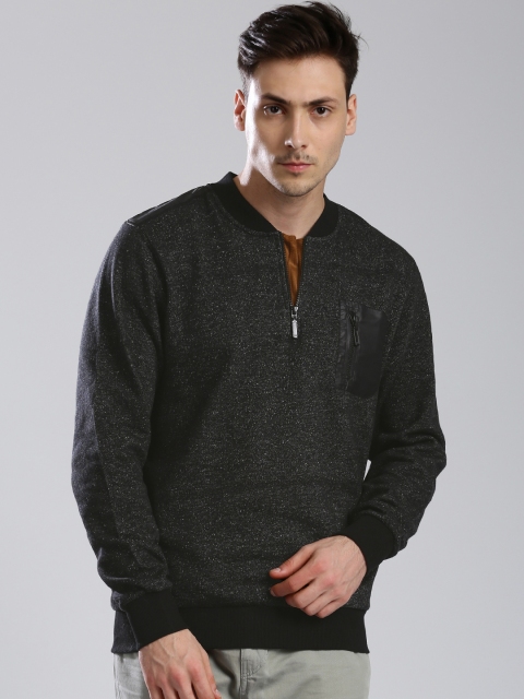

HRX by Hrithik Roshan Black Sweatshirt