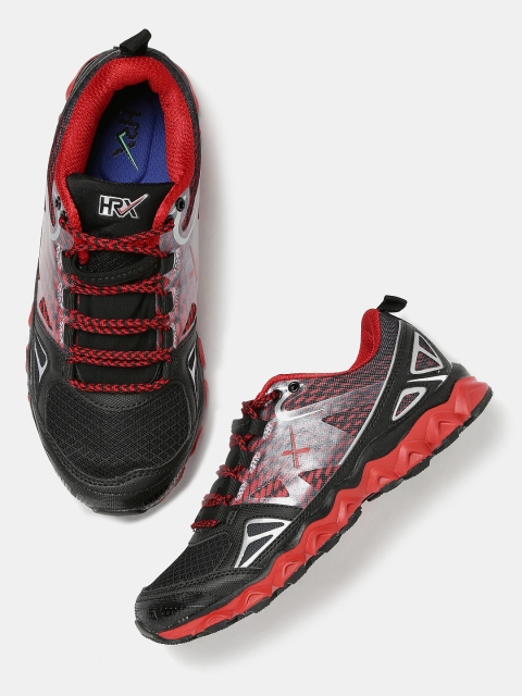 

HRX by Hrithik Roshan Men Black & Red Core 1.0 Running Shoes