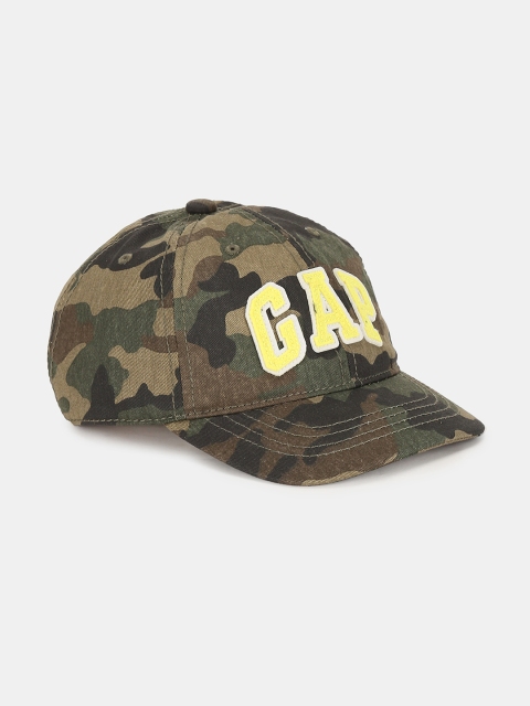 

GAP Boys Green Printed Baseball Cap