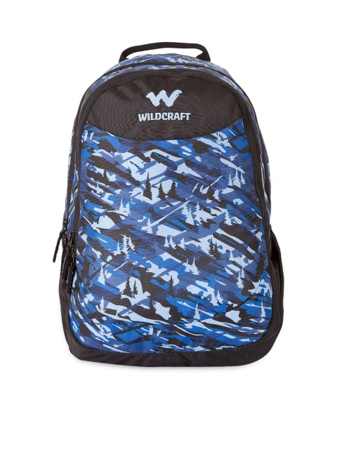 

Wildcraft Unisex Black Printed Backpack