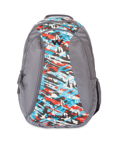 

Wildcraft Unisex Grey Printed Camo 3 Backpack