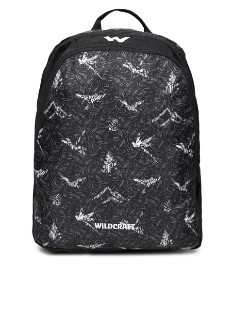 

Wildcraft Unisex Black Backpack